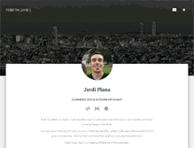 Tablet Screenshot of jordiplana.com